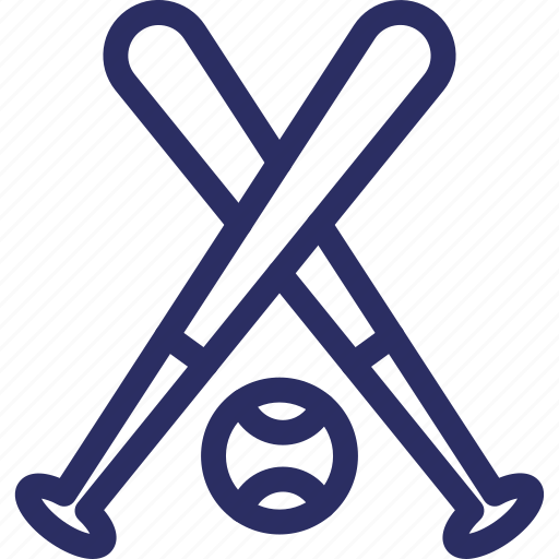 Baseball, baseball bat, baseball equipment, sports, game icon - Download on Iconfinder