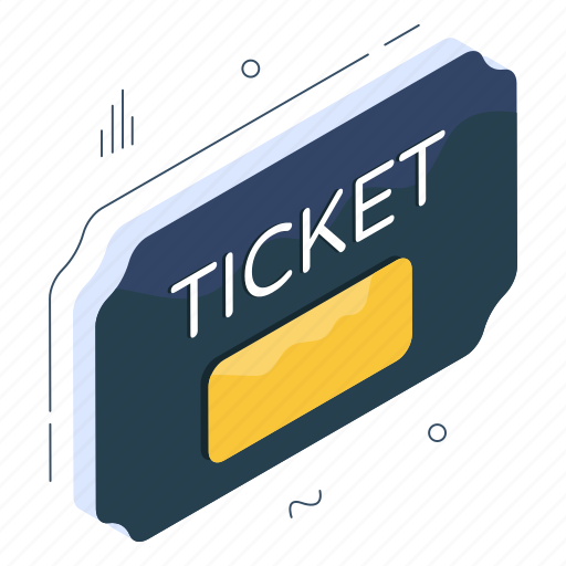 Ticket, voucher, coupon, raffle, permit icon - Download on Iconfinder