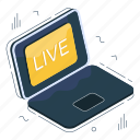 live streaming, live broadcast, live video, multimedia
