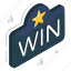 win badge, win board, win label, win sign, win symbol 