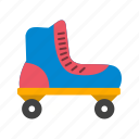 roller skate, skating, ice roller