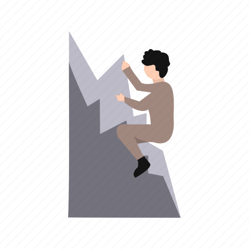 Climber, climbing, mountain icon - Download on Iconfinder