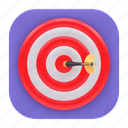 target, app, arrow, marketing, business, phone, mobile, focus, ui 