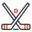 emblem, hockey, ice, stick, sticks 