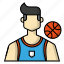 avatar, ball, basket, sports 