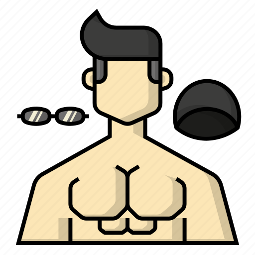Avatar, goggles, sports, swimming icon - Download on Iconfinder