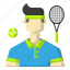 avatar, ball, racket, sports, tennis 