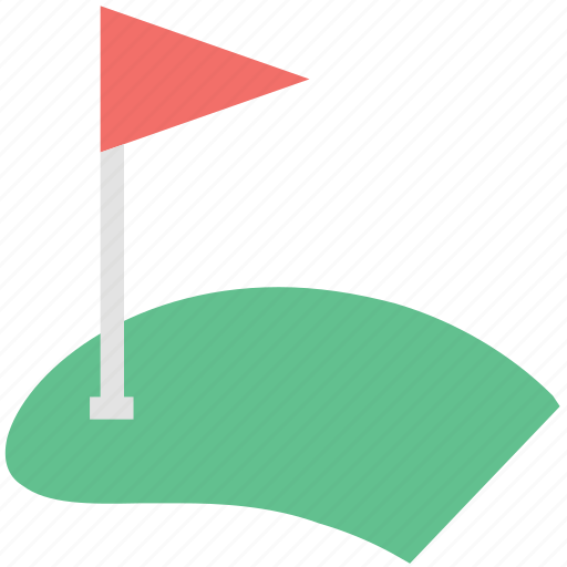 Flag, golf, golf course, golf flag, golf ground, sports icon - Download on Iconfinder