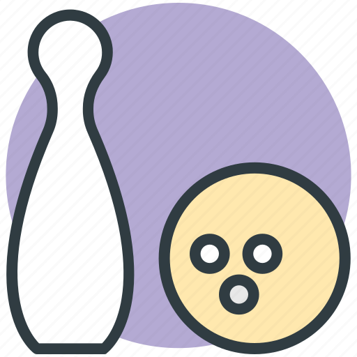 Alley pins, bowling ball, bowling game, bowling pins, hitting pins icon - Download on Iconfinder