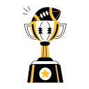 trophy, prize, award, reward, achievement 