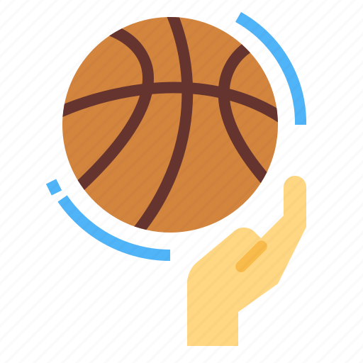 Basketball, equipment, hand, sports icon - Download on Iconfinder