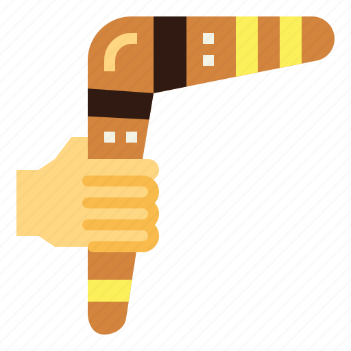 Boomerang, hand, sports, toy icon - Download on Iconfinder