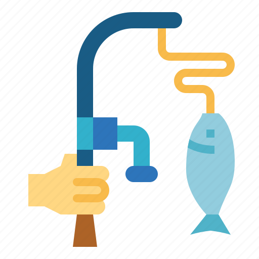 Fish, fishing, hand, sports icon - Download on Iconfinder