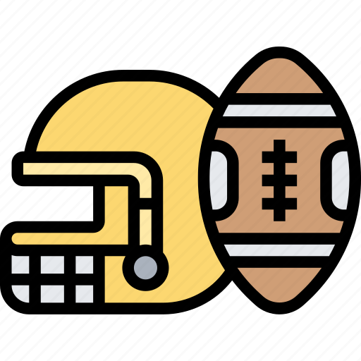American, football, helmet, ball, sport icon - Download on Iconfinder