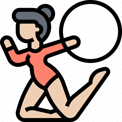 Gymnastics, artistic, acrobat, athlete, sport icon - Download on Iconfinder