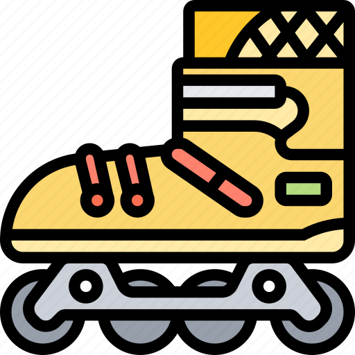 Roller, skating, shoes, leisure, wheel icon - Download on Iconfinder