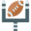 american, football, goal, rugby, ball, sports, point, competition 
