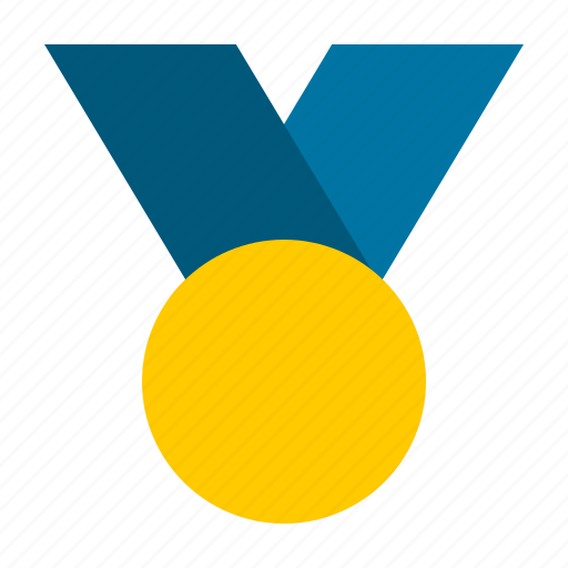 Sport, sports equipment, gold medal, medal icon - Download on Iconfinder