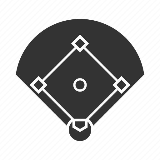 baseball field silhouette