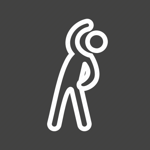 Athlete, exercise, fitness, gym, sports, standing, stretch icon - Download on Iconfinder