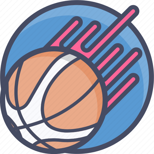 Ball, basketball, flaming, games, nba, sports icon - Download on Iconfinder