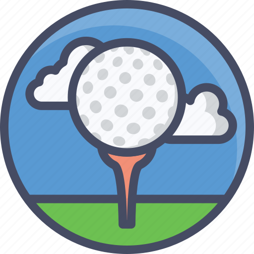 Ball, course, fitness, golf, sky, sports icon - Download on Iconfinder