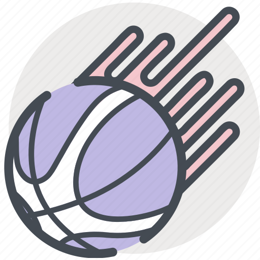 Ball, basketball, flaming, games, nbs, sports icon - Download on Iconfinder