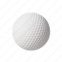 golf ball, sport, golfer, ball, white, round 