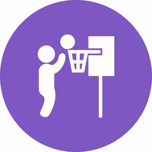 Activity, basketball, hoop, player, score, sport icon - Download on Iconfinder