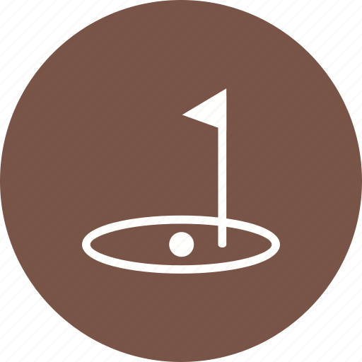 Ball, flag, goal, golf, play, post, sports icon - Download on Iconfinder