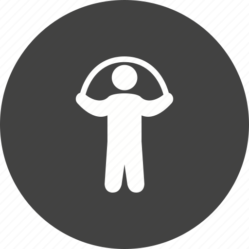 Exercise, fitness, jump, jumping, lifestyle, rope, skip icon - Download on Iconfinder