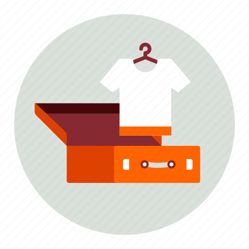 Clothing, luggage, tshirt, baggage, clothes icon - Download on Iconfinder