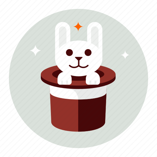 Magician, rabbit, magic, wizard icon - Download on Iconfinder