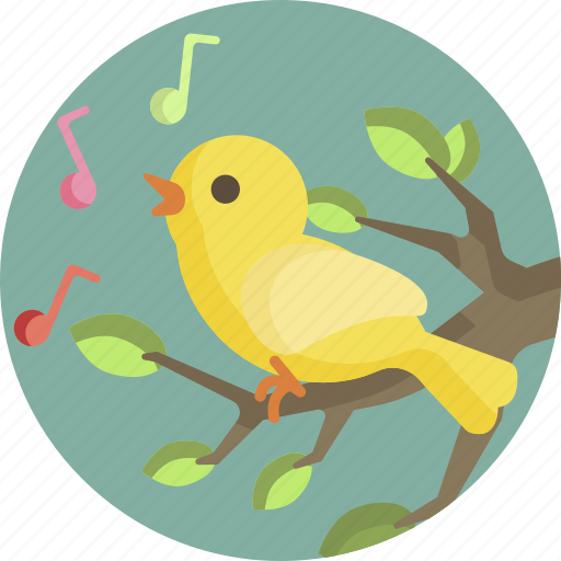 Bird, animal, beautiful, song, nature, spring icon - Download on Iconfinder