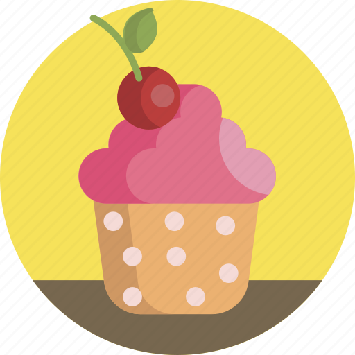 Cupcake, cake, food, spring, colorful icon - Download on Iconfinder