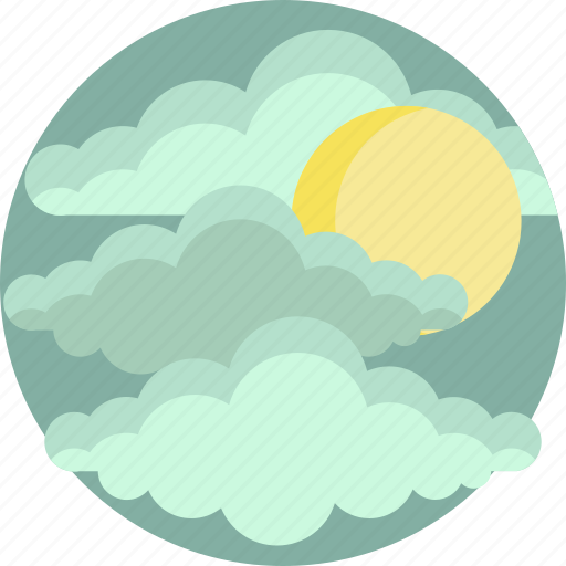 Cloud, nature, spring, sun, cloudy, weather icon - Download on Iconfinder