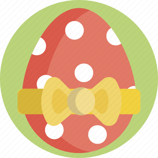 Gift, egg, colorful, spring, easter, bow icon - Download on Iconfinder