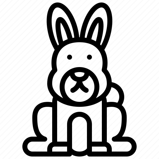 Bunny, animal, nature, wild icon - Download on Iconfinder