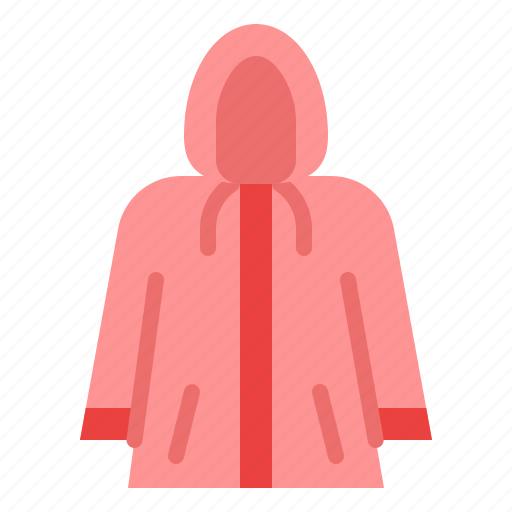 Raincoat, cloth, wearing, protection icon - Download on Iconfinder