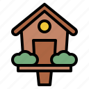 birdhouse, nest, box