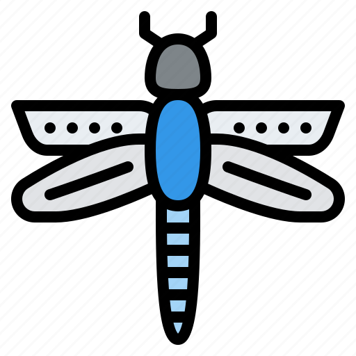 Dragonfly, animal, nature, wild icon - Download on Iconfinder