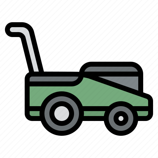 Lawn, mower, gardening, grass, cutter, tool icon - Download on Iconfinder
