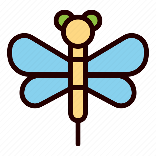 Dragonfly, insect, animal, spring icon - Download on Iconfinder