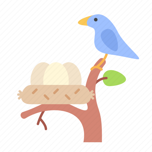 Nest, bird, egg, nature icon - Download on Iconfinder