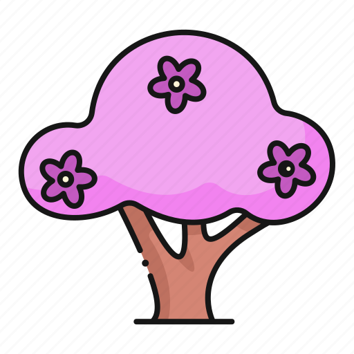 Tree, spring, blossom, nature icon - Download on Iconfinder