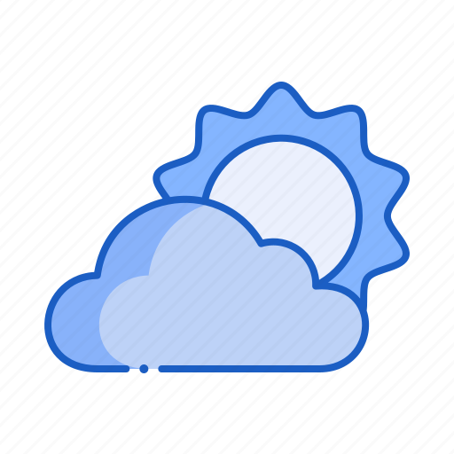Cloudy, sun, weather, cloud icon - Download on Iconfinder
