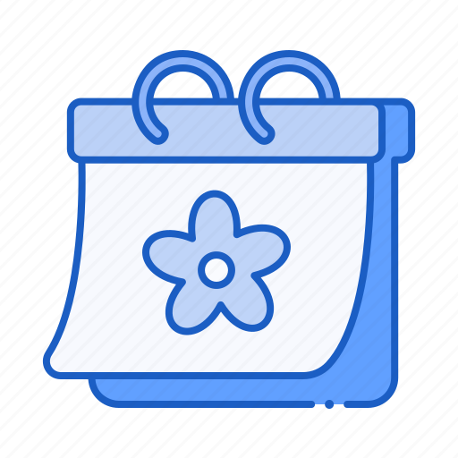 Spring, calendar, flower, date icon - Download on Iconfinder