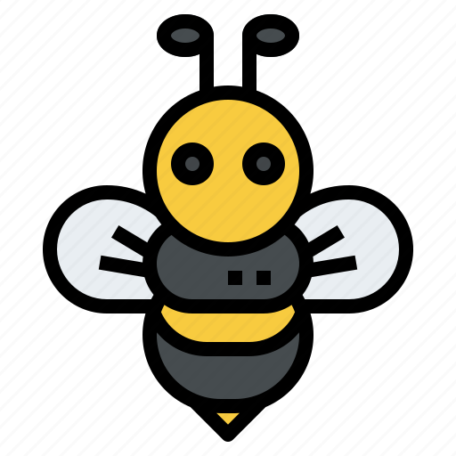 Bee, honey, insect, bug, farm, animal icon - Download on Iconfinder