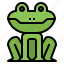 frog, animal, nature, kingdom, crown 