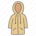 clothes, coat, jacket, rain, raincoat